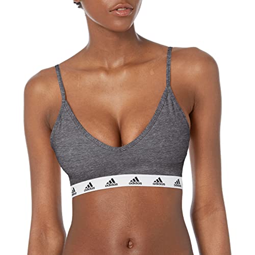 adidas Women's Standard Training Medium Support 3 Stripes Bra