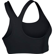 Load image into Gallery viewer, Women&#39;s Nike Swoosh Sports Bra, Sports Bra for Women with Compression &amp; Medium Support, Black/White, XL
