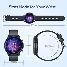 Load image into Gallery viewer, Smart Watch for Men Fitness Tracker: IP68 Waterproof Smartwatch for Android iOS Phone Sport Running Digital Watches with Heart Rate Blood Pressure Sleep Monitor Step Counter 46.5mm Round Touch Screen
