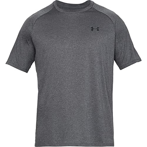 Under Armour Men's Tech 2.0 Short-Sleeve T-Shirt, Carbon Heather (090)/Black, X-Small