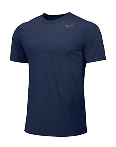 Nike Men's Legend Short Sleeve Dri-Fit Shirt, Navy, Large
