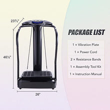 Load image into Gallery viewer, 2000W Whole Body Vibration Platform Exercise Machine with MP3 Player (180 Speed Levels Platform)
