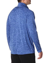 Load image into Gallery viewer, Under Armour Men’s Tech 2.0 ½ Zip Long Sleeve, Tech Blue (432)/Black Small
