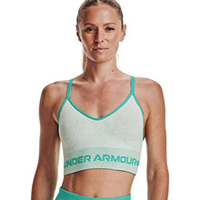 Load image into Gallery viewer, Under Armour Seamless Low Long Heather Bra Sea Mist/Neptune/Neptune MD (US 8-10)
