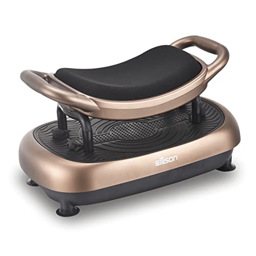 EILISON FITABS Vibration Plate Exercise Machine - Vibration Platform | Whole Body Viberation Machine for Weight Loss, Shaping, Training, Recovery, Toning, ABS & Fit Massage(Double Seat)