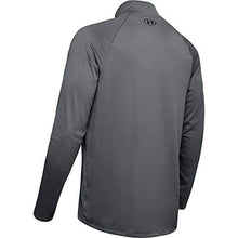Load image into Gallery viewer, Under Armour Men’s Tech 2.0 ½ Zip Long Sleeve, 1/2 Zip-Up Pitch Gray (012)/Black

