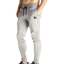 Load image into Gallery viewer, BROKIG Mens Zip Joggers Pants - Casual Gym Fitness Trousers Comfortable Tracksuit Slim Fit Bottoms Sweatpants with Pockets (Small, Heather Grey)
