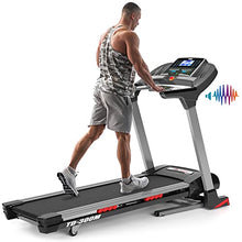 Load image into Gallery viewer, Treadmill 300+ lb Capacity with 15% Auto Incline, 0-10 MPH 3.5 HP Fitness Folding Treadmill for Home, Walking Running Cardio Machine with Audio Speaker, 12 Exercise Programs, Shock Absorb
