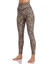 Load image into Gallery viewer, Colorfulkoala Women&#39;s High Waisted Pattern Leggings Full-Length Yoga Pants (L, Leopard)
