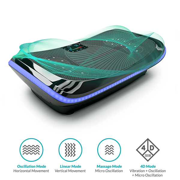 4D Vibration Plate with Triple Motors with Bluetooth Speakers The Home Fitness Corp 4D Vibration Plate with Triple Motors with Bluetooth Speakers The Home Fitness Corp