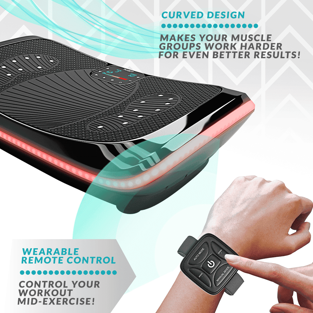 4d vibration plate with triple motors clearance