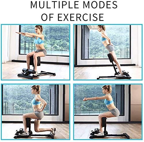 leikefitness Deluxe Multi-Function Deep Sissy Squat Bench Home Gym