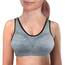 Load image into Gallery viewer, KINYAOYAO Women&#39;s Plus Size Ultimate Comfy Sports Bra 1-Piece Only,Raceback-Grey,5X
