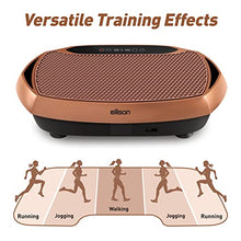 Load image into Gallery viewer, EILISON Bolt Vibration Plate Exercise Machine with Loop Bands - Full Body Vibration Fitness Platform Equipment for Home Fitness, Weight Loss, Toning, Shaping &amp; Wellness - Max User Weight 350lbs
