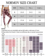 Load image into Gallery viewer, NORMOV Butt Lifting Workout Leggings for Women, Seamless High Waist Gym Yoga Pants Tie Dye Red
