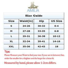 Load image into Gallery viewer, AIMILIA Butt Lifting Anti Cellulite Leggings for Women High Waisted Yoga Pants Workout Tummy Control Sport Tights Gray
