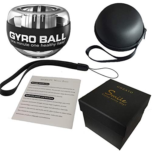 Self-Starting Wrist Gyro Ball, Wrist Strengthening Device, Hand Enhancer,  Forearm Exerciser, Used To Strengthen Arms, Fingers, Wrist Bones And Muscles