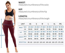 Load image into Gallery viewer, PHISOCKAT 2 Pack High Waist Yoga Pants with Pockets, Tummy Control Leggings, Workout 4 Way Stretch Yoga Leggings
