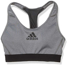 Load image into Gallery viewer, adidas womens Don&#39;t Rest Alphaskin Padded Bra Dark Grey Heather XX-Small
