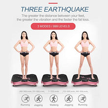 Load image into Gallery viewer, NIMTO Vibration Plate Exercise Machine Whole Body Workout Vibration Fitness Platform for Home Fitness &amp; Weight Loss + Remote + Loop Resistance Bands, 999 Levels
