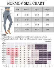Load image into Gallery viewer, NORMOV Butt Lifting Workout Leggings for Women,Seamless High Waist Gym Yoga Pants Blue
