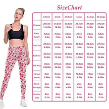 Load image into Gallery viewer, visesunny High Waist Yoga Pants with Pockets Cute Heart Buttery Soft Tummy Control Running Workout Pants 4 Way Stretch Pocket Leggings
