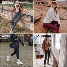 Load image into Gallery viewer, CAMPSNAIL 4 Pack High Waisted Leggings for Women- Soft Tummy Control Slimming Yoga Pants for Workout Running Reg &amp; Plus Size
