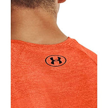 Load image into Gallery viewer, Under Armour Men&#39;s Tech 2.0 Short-Sleeve T-Shirt , Blaze Orange (826)/Black , Small

