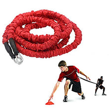 Load image into Gallery viewer, YNXing Dynamic Resistance Trainer Acceleration Speed Elastic Cord for Resistance Training to Improve Strength, Power, and Agility (6.6ft)
