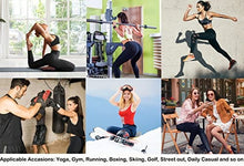 Load image into Gallery viewer, visesunny High Waist Yoga Pants with Pockets Flamingo Tummy Control Workout Running Yoga Leggings for Women
