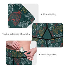 Load image into Gallery viewer, visesunny High Waist Yoga Pants with Pockets Rooster Dot Decorative Buttery Soft Tummy Control Running Workout Pants 4 Way Stretch Pocket Leggings
