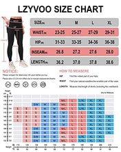 Load image into Gallery viewer, LZYVOO 3 Pack Leggings with Pockets for Women,High Waisted Workout Tummy Control Yoga Pants Black/Dgray/Bur
