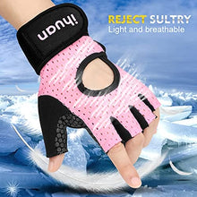Load image into Gallery viewer, ihuan Breathable Weight Lifting Gloves: Workout Gloves for Men and Women Gym Gloves with Wrist Support | Enhance Palm Protection | Extra Grip for Fitness | Lifting | Training | Rowing | Pull-ups……
