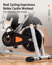 Load image into Gallery viewer, YOSUDA Indoor Cycling Bike Stationary - Cycle Bike with Ipad Mount &amp; Comfortable Seat Cushion
