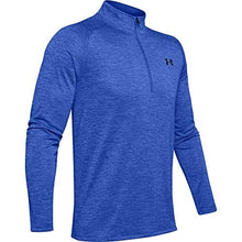 Load image into Gallery viewer, Under Armour Men’s Tech 2.0 ½ Zip Long Sleeve, Emotion Blue (403)/Black X-Small
