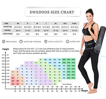 Load image into Gallery viewer, Ewedoos Women&#39;s Yoga Pants with Pockets - Leggings with Pockets, High Waist Tummy Control Non See-Through Workout Pants (Black, Large)
