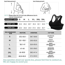 Load image into Gallery viewer, Fittin Womens Padded Sports Bras Wire Free with Removable Pads Grey/black/Blue ,L ,(Pack of 3)
