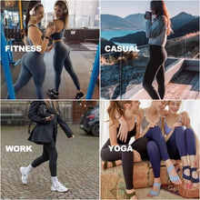 Load image into Gallery viewer, 4 Pack Leggings for Women Butt Lift - High Waisted Tummy Control Soft Pants 4 Way Stretch Tights for Yoga Workout
