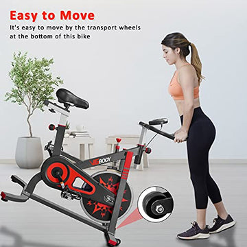 VIGBODY Exercise Bike Indoor Cycling Bicycle Stationary Bikes