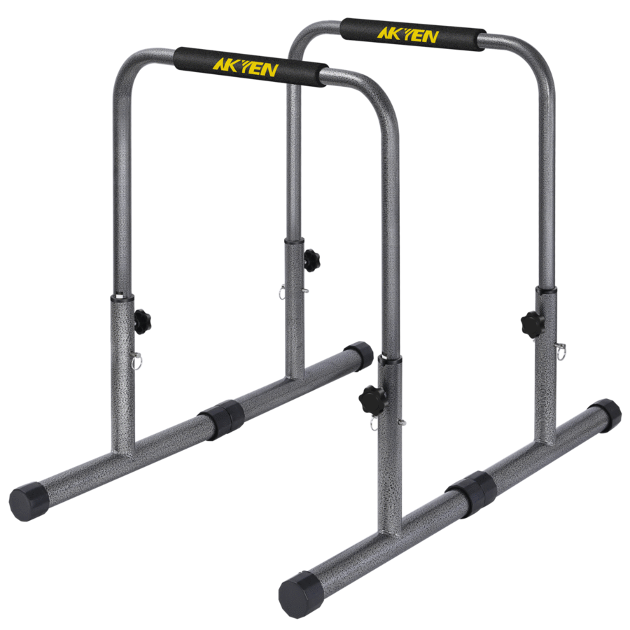 AKYEN Dip Adjustable Workout Parallel Bars - The Home Fitness Corp