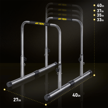 Load image into Gallery viewer, AKYEN Dip Adjustable Workout Parallel Bars - The Home Fitness Corp
