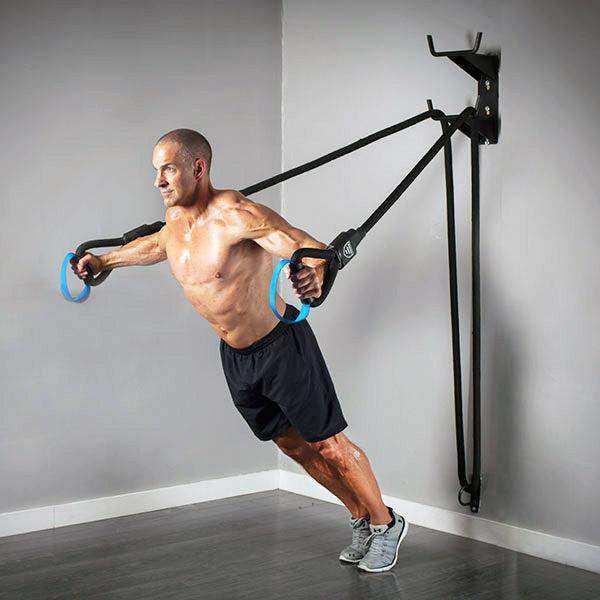 Battle Rope ST® System with Brackets Core Training and Toning System - The Home Fitness Corp