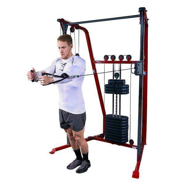 lila idioom Mam Best Fitness Functional Trainer Cable Crossover Trainer Machine – The Home  Fitness Corp