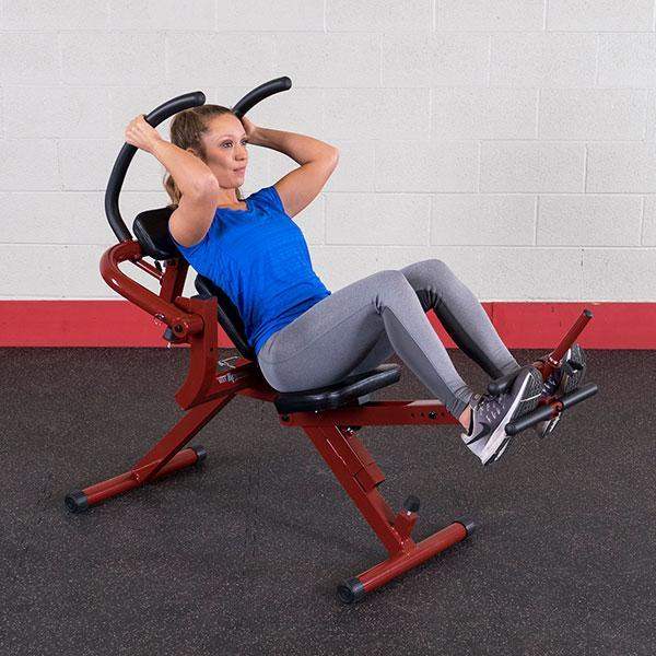 Best Fitness Semi-Recumbent Ab Bench Abdominal Trainer – The Home ...