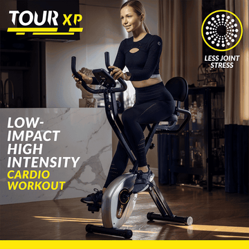 Bluefin Fitness Tour XP Exercise Bike Home Gym Equipment Heavy