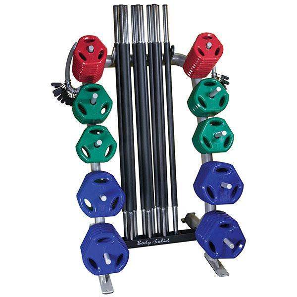 Body-Solid Cardio Barbell Rack Storage Rack - The Home Fitness Corp