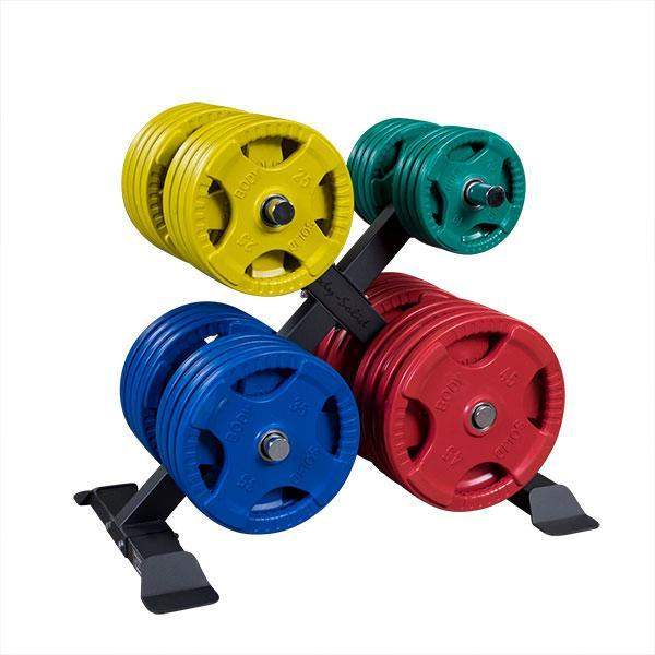 Body-Solid GWT66 X-Factor Weight Plate Tree Storage Rack Storage Rack - The Home Fitness Corp