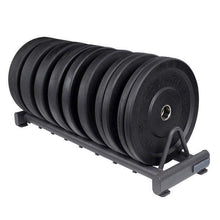 Load image into Gallery viewer, Body-Solid Horizontal Bumper Plate Rack Storage Rack - The Home Fitness Corp
