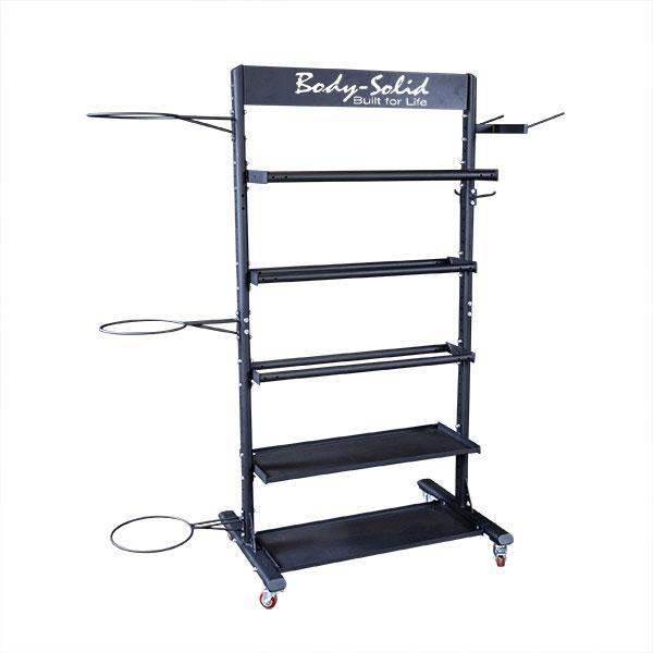 Body-Solid Multi-Storage Tower Storage Rack - The Home Fitness Corp