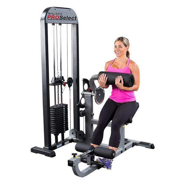 Body-Solid Pro Select Ab and Back Machine Abdominal Back Trainer - The Home Fitness Corp
